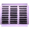 HBZGTLAD Fluffy Cluster Lashes 40D60D80D100D120D Natural Thick Eyelash Clusters D Curl Individual Lashes DIY Eyelashes Extension (300pcs80D100D120D)