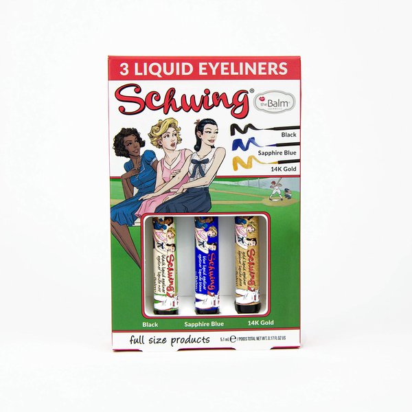 theBalm Schwing Liquid Eyeliner Trio