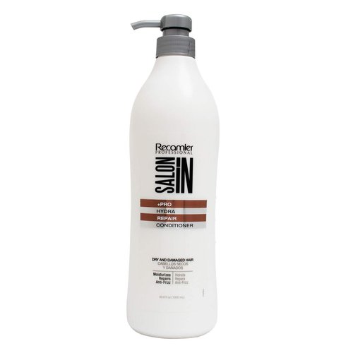 Recamier SalonIn Hydra Repair Conditioner for Extremely Dry and Britten Hair | Acondicionador Para Cabello Reseco y Quebradizo 33.8 Ounces 1000 Mililiters