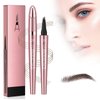 Generic 2024 New Magic Eyebrow Pencil, New 3D Waterproof Microblading Eyebrow Pencil Contouring Pen, 4-Tipped Precise Brow Pen, Long-Lasting Natural Fine Stroke Eyebrow Pen (dark brown)