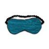 Relaxso Silk Therapy Lavender Eye Mask, Chiffon Crinkle Teal