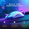 Glorious Gaming Model O 2 Wired Gaming Mouse - 59g Ultralight, FPS, 26,000 DPI, Motion Sync, 80M Click Rated Switches, 6 Programmable Buttons, Ambidextrous, RGB, PTFE Feet - White
