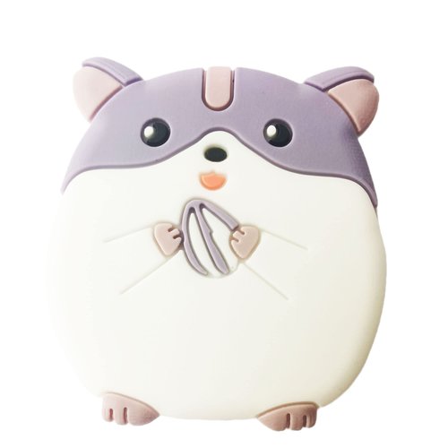 1 Pcs Cute Hamster Collapsible Phone Stand, Kawaii Mouse Expanding Phone Mount Grip Holder for gilrs Women, Finger Holder Grip for iPhone 11 12 13 14 pro max