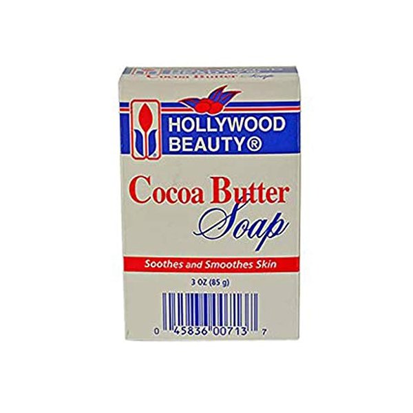 Hollywood Beauty cocoa butter soap 3 ounce, Gray, 3 Ounce
