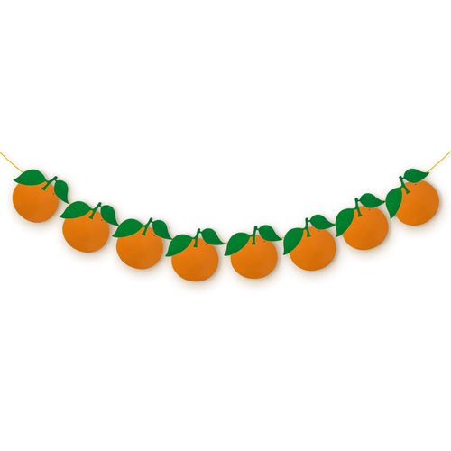Little Cutie Baby Shower Decorations, A Little Cutie is On The Way Banner, Cutie Garland, Orange Theme Clementine Birthday Party Decorations,Children's Orange Theme Birthday Party Decoration Supplies