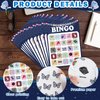 Music Party Bingo Games Singer Birthday Party Games Music Lovers Birthday Party Favors Guitar Party Bingo Cards 24 Players for Adults Music Fans Bachelorette Family Gathering Party Favors