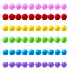 Hotusi 60 Pcs Chinese Checkers Marbles Balls in 6 Colors,14mm Game Replacement Marbles Balls for Marble Run, Marbles Game