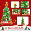 Alagoo Christmas Tree Building Blocks Kit with Lights, Compatible with Lego Christmas Tree Toy Building Sets, Creative Christmas Decor Building Toys for 6+ Year Old Boys/Girls