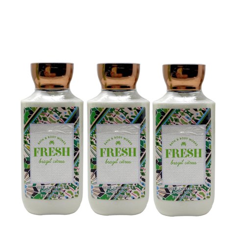 Generic Bath and Body Work Fresh Brazil Citrus - Pack of Three - Body Lotion