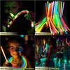 240 Glow Sticks Bulk New Years Eve Party Supplies Glow In The Dark Party Favors Glow Stick Necklaces Bracelets with Connectors 8" Glowsticks Light Up Toys Party Pack for New Years Birthday Decorations