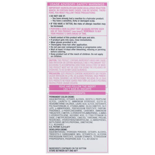 L'Oreal Excellence #5Rb Medium Red Brown Hair Color, 1 ct