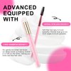 TDANCE Eyelash Extension Cleanser + Brush (60ml) / Shampoo / Wash for Extensions & Natural Lashes / Unscented, Oil, Paraben, Sulfate Free / For Professional & Home Use