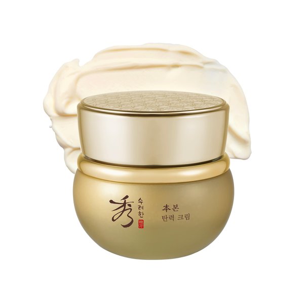 Sooryehan Christmas Gifts Bon (Firming Cream, 2.5fl oz) - Tighten & Nourish, Korean Skin Care. Elasticity Care Moisturizer for Face, Neck, Ginseng, Ginsenocide, Amino Acids | Korean Skincare