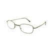 ColorViper Pocket Folding Metal Reading Glasses with Cases R7299TS (shiny gunmetal, +1.25)