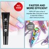 MAGIC ARMOR 15g 3D Nail Gel Sculpting Gel Nail Art Glue for Nail Art Designs DIY Nail Craving Molding Gel for 3D Gel Nail Art Polish Painting Drawing Gel Sculpture Gel Nail Decoration Manicure Clear