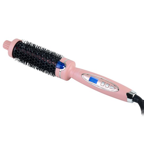 Head Kandy Perfectionist Infrared Thermal Hot Air Styling/Curling Iron Brush (32mm, Blush Pink)