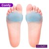 Ball of Foot Cushions（2 Pairs） Metatarsal Pads Soft Gel Ball of Foot Pads Mortons Neuroma Callus Metatarsal Foot Pain Relief