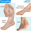 Chiroplax C-Shaped Felt Callus Cushion Pads Protector Rubbing Pain Relief Forefoot Metatarsal | 3/16" Thick (Pack of 30)