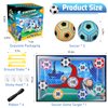 VATOS Toy Soccer Ball Game Set for Boys and Girls, Indoor Outdoor Backyard Toss Soccer Goal Game with 2 Balls, 1 Flannel Target, Soccer Toys for 3-5 6-8 8-12 Years Old Kids Birthday