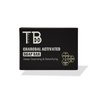 TATTYBEE Activated Charcoal Soap Bar – All-Natural Deep Cleansing & Detoxifying Soap for Face & Body, Gentle & Vegan Formula for Sensitive Skin, 5 oz