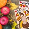 48 Sheets Thanksgiving Stickers for Kids Fun Make A Turkey Sticker Sheets Create Your Own Turkey Party Activities Art Craft School Reward Thanksgiving Craft for Kids Gift