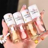 Baorder 4Pcs Hydrating Clear Lip Oil,Crystal Jelly Honey Lip Gloss with Big Brush,Long Lasting Nourishing Lip Care Lip Glow Oil,Moisturizing Tinted Lip Balm,Fresh Texture Clear Lip Gloss Lip Makeup