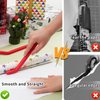LIZAAL 6-Pack Wrapping Paper Cutter Set | Safe and Easy Gift Wrap Cutter for Christmas and Birthday | Wrapping Paper Cutter Slider for Home, Office or Classroom (6-Colors)