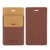 Pocket Protector, 3 Pcs Leather Pocket Pen Holder Organizer Pouch for Shirts Lab Coats Pants Pen Sleeve - Multi-Purpose Pen Pocket Holds Pens Pointers Pencils and Notes Card (Brown, Black,Blue)