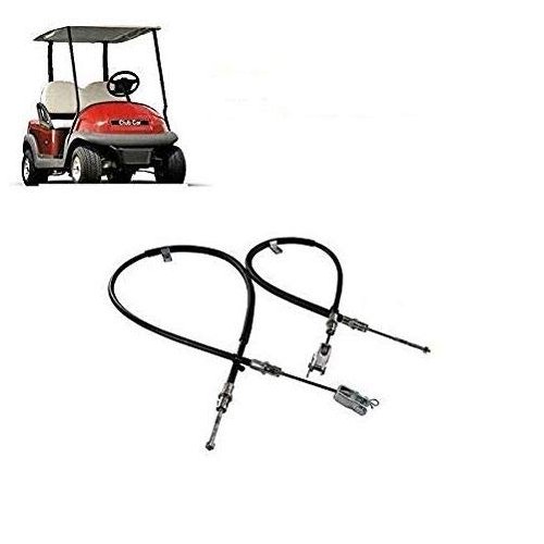 Huskey Brake Cable Set for Club Car Precedent Golf Cart Driver & Passenger Side 2004 Up