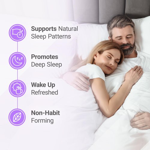 Luna Sleep Aid - Non-Habit Forming Natural Sleeping Pills for Adults with Naturally Sourced Ingredients - Valerian Root, Melatonin, Chamomile, Lemon Balm, and More - 60 Vegan Capsules