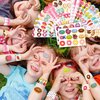 48 Donut 24PCS Donut Temporary Tattoos Sticker 24PCS Slap Bracelets Perfect for Themed Birthday Party Favors Baby Showers or Classroom Rewards Ideal Decor and Gifts for Girls and Boys