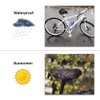 Coopache Bike Seat Cover Waterproof, Bicycle Saddle Rain Dust Cover, Protective Water Resistant Bicycle Seat Protector Shield (3 packs)