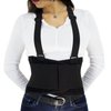JORESTECH Comfortable Back Support Belt Black color (XXL)