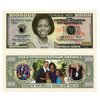 Michelle Obama Million Dollar Bill with Bonus “Thanks a Million” Gift Card Set and Clear Protector
