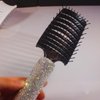 Bestbling Bling Styling Hair Smooth and Detangle Hair Brush for Women, Girl, Men, Arc-shaped Spareribs Comb (White)