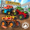 Oriate Monster Truck Toys Trucks for Boys and Girls, Diecast Toy Cars Pull Back Monster Trucks Toys, Battery Free Vehicle On-Road Stunt Car, Birthday Party Gift Cool Stuff for Boys Girl Toddlers 3Pack