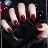 VENALISA 15ml Dark Red Gel Nail Polish, Claret-Red Color Soak Off UV LED Nail Gel Polish Nail Art Starter Manicure Salon DIY at Home, 0.53 OZ