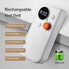 Portable Nail Drill Kit Rechargeable 30000 RPM Electric Nail Machine Professional Cordless Efile Nail Drill Set with 7 Nail Bit, Polishing