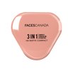 Faces Canada Hd Matte Brilliance Pressed Face Powder Makeup, Oil Absorbing Compact, Flawless Hd Finish, 8 Hrs Long Stay, Silky Smooth Finish, Cruelty Free, Just Natural, 0.28 Oz