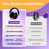 VANDERFIELDS Noise Cancelling Headphones for Kids, Age 3-16, Certified 27dB Noise Reduction, Sound Cancelling Safety Ear Muffs, Adjustable Size, Kids Ear Protection Events, Concerts, Fireworks, Autism
