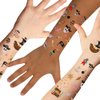 Flash Tattoos kids Pirate pack | 44 Kids tattoo | Metallic tattoo | Pirate Party Supplies | Nautical party, Pirate, Treasure, skull, pirate ship
