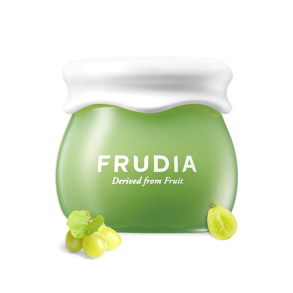 FRUDIA WELCOS Grape Pore Control Cream Mini | Vegan Facial Moisturizer w/GG Extract, Tannin Pore Complex & Anti Sebum P | Pore Minimizing Moisturizer Face Cream Korean Skincare (0.33 fl oz)