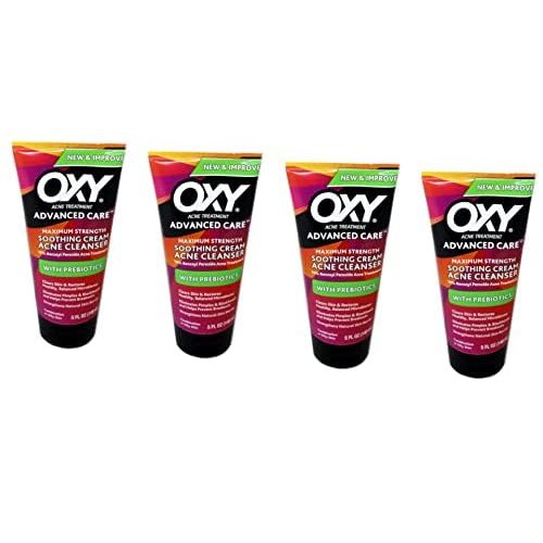 Oxy Acne Cleanser Maximum Strength 5 Ounces (Pack of 4)