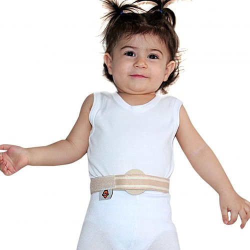 Armor Pediatric Umbilical Hernia Truss Support Belt for Relief of Abdominal Pain and Pressure, Stretchy Elastic Tummy Control Comfort for Boys and Girls, Fits Waist Size 12" up to 20"