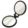 Yamamura YL-10 Double Sided Compact Mirror with 10x Magnification, Black, Mirror/Flat Φ3.0 inches (77 mm)
