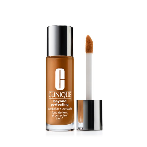Clinique Beyond Perfecting Liquid Lightweight Full Coverage Foundation + Concealer For Dry Combination to Oily Skin Types, Golden, 1 Fl Oz