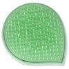 Michel Mercier Pack and Go Detangler - Unisex Detangling Hair Brush - Mini Portable Travel Size, Compact Brush - Regular Hair - Green-Pink - 1 pc