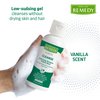 Medline Remedy Clinical Hydrating Shampoo & Body Wash (2 fl oz), 96 Count, Vanilla Scent, Cleanser, No-Rinse, Adults, Kids, Shower Or Bedside, Dimethicone, Sulfate Free