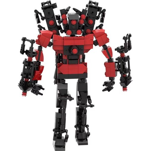 Huncdfe Toilet Blocks Toys TV Building Blocks Toys, Imaginative Construction Playset Blocks Action Figure,Birthday Building Blocks for Adults Kids Fans 575PCS