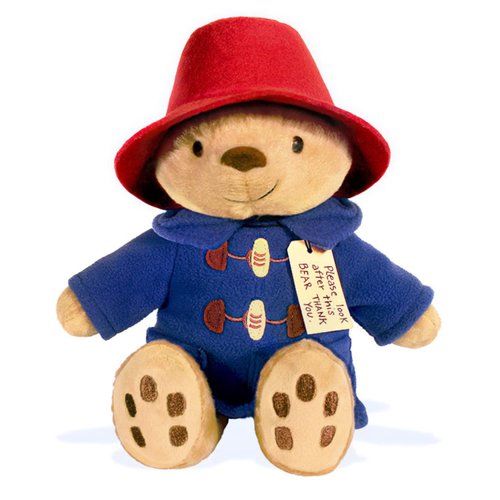 YOTTOY Paddington Bear Collection/Classic Seated Paddington Bear Soft Stuffed Plush Toy- 8.5" H